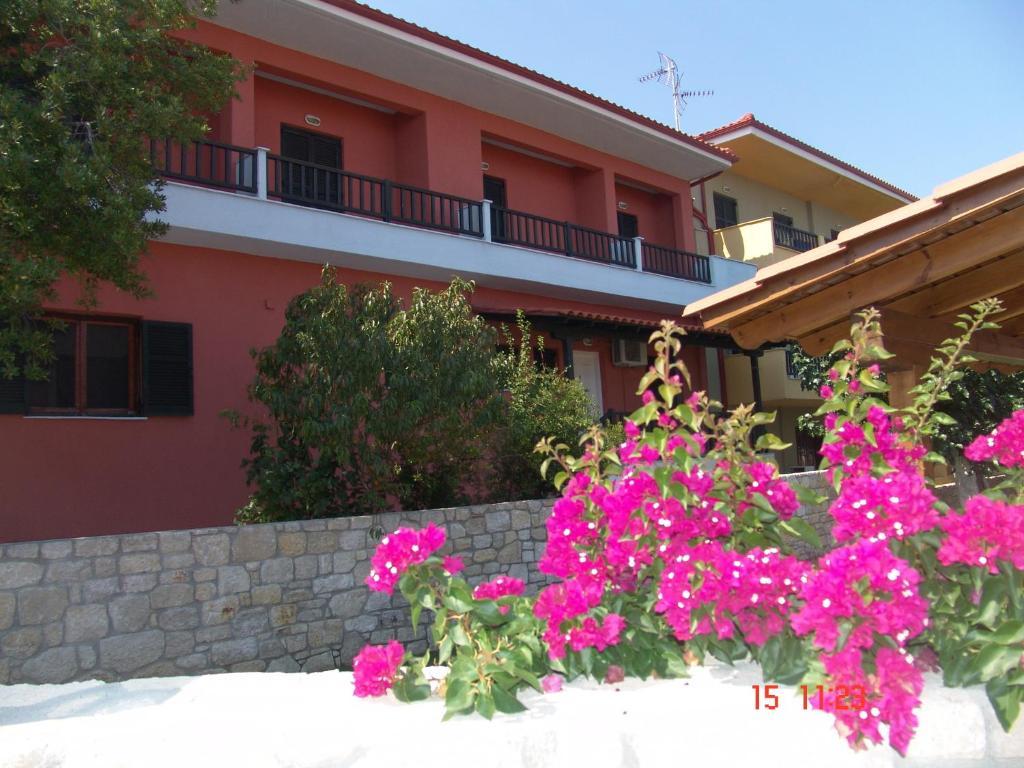 Nikos Apartments Áfitosz Kültér fotó